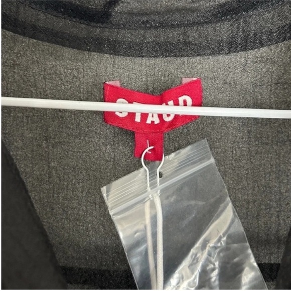 Staud Riley Organza Maxi Dress Black NWT - Picture 7 of 9